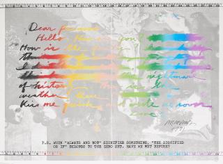 Shusaku Arakawa - Bonjour Picasso (Aus: Hommage à Picasso).