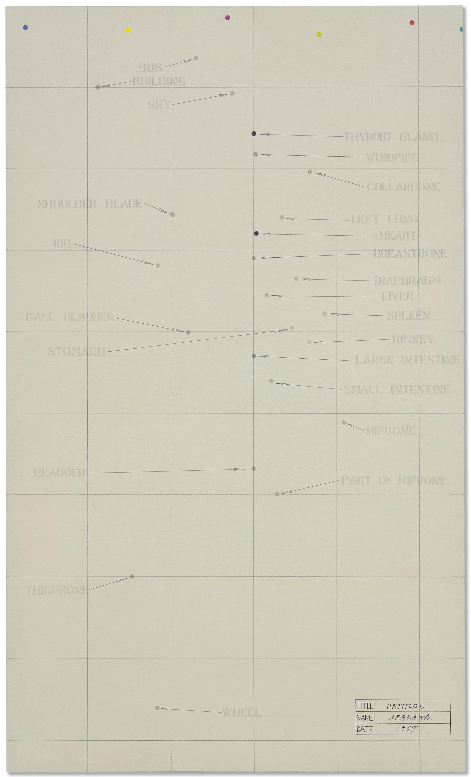 Shusaku Arakawa - Sans titre