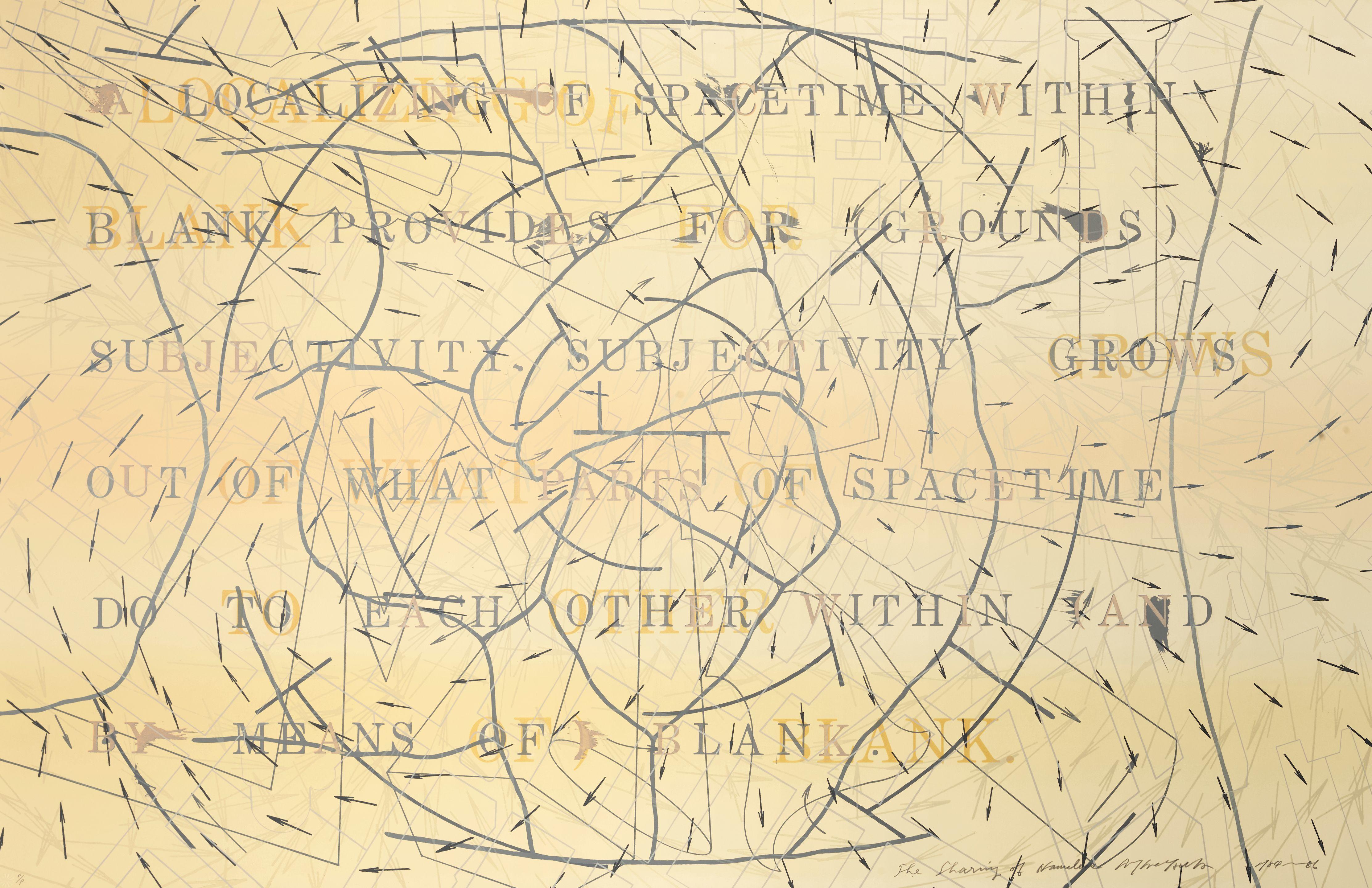 Shusaku Arakawa - The Sharing of Nameless