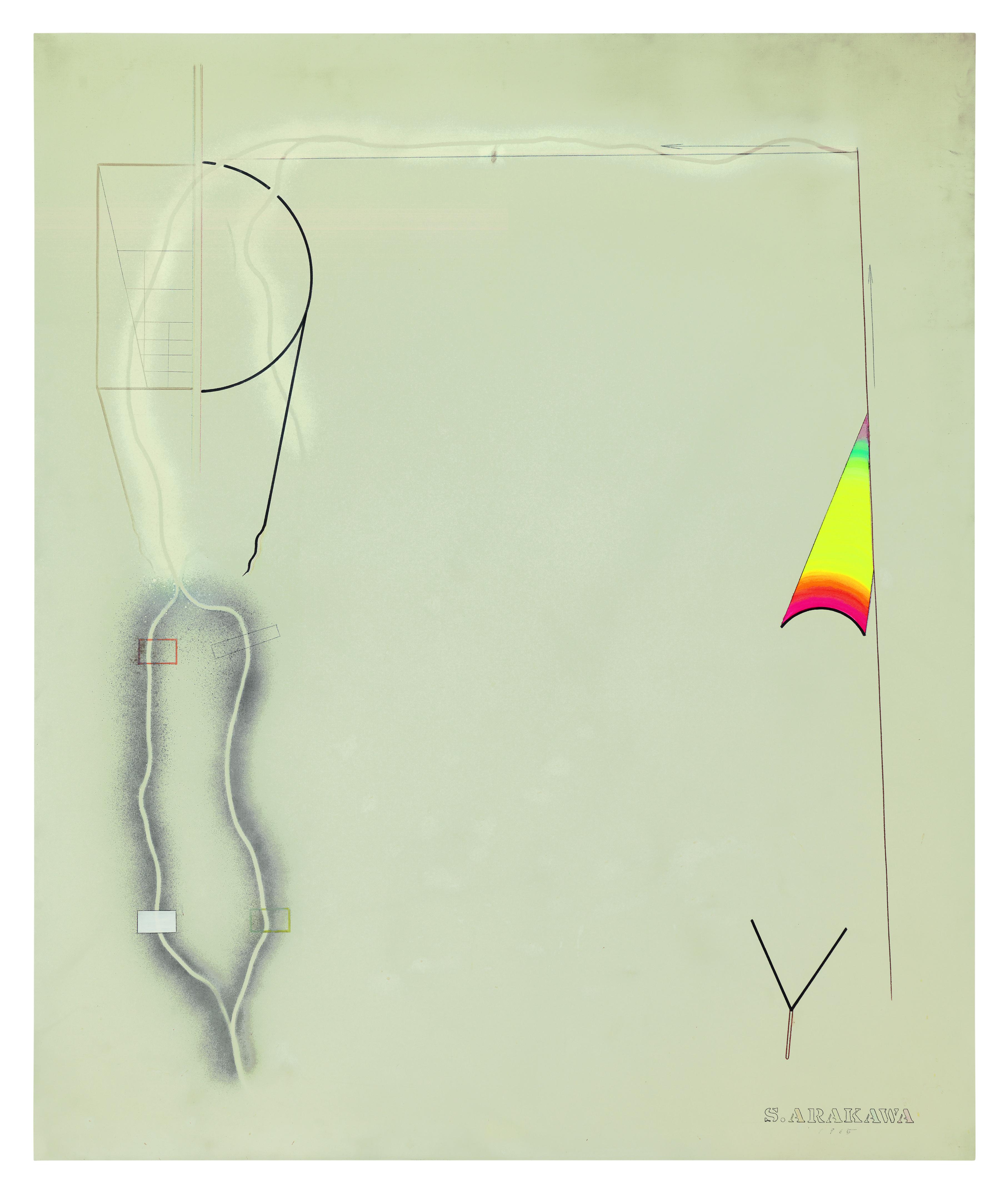 Shusaku Arakawa - Untitled