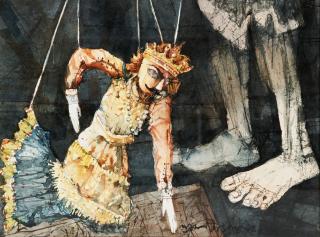 Shyamal Dutta Ray - Untitled (The Puppet)