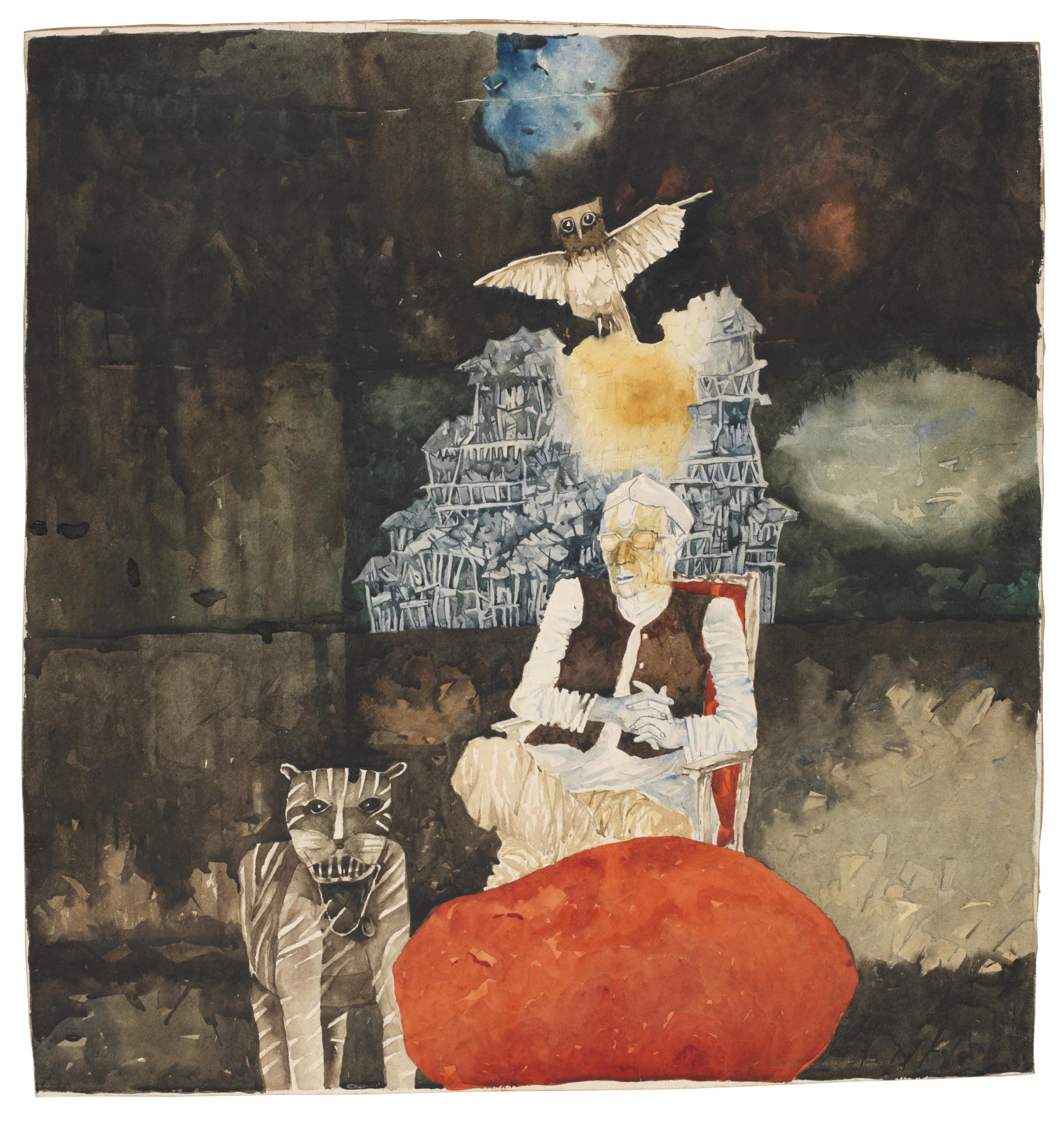 Shyamal Dutta Ray - Untitled