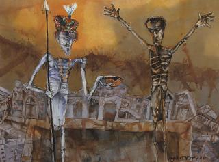 Shyamal Dutta Ray - Untitled