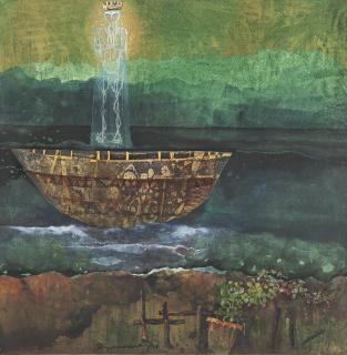 Shyamal Dutta Ray - Untitled