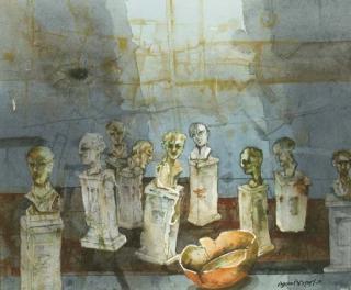 Shyamal Dutta Ray - Untitled