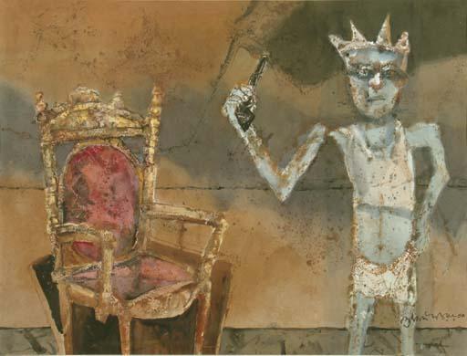 Shyamal Dutta Ray - Untitled