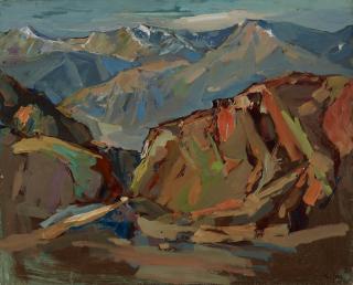 Si Chen Yuan - Mt. Whitney, above the Alabama Hills