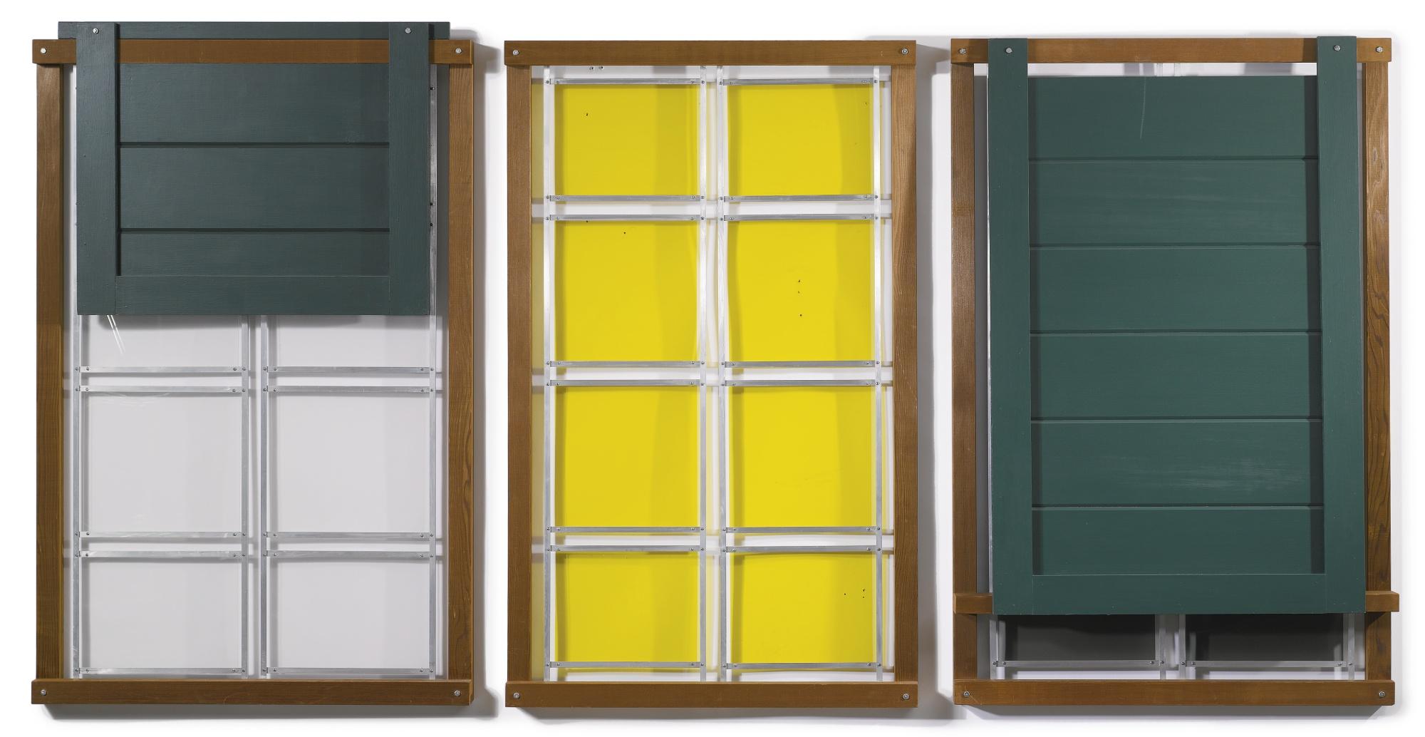 Siah Armajani - Morning, Noon & Night Windows