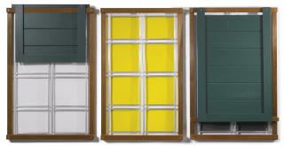 Siah Armajani - Morning, Noon & Night Windows