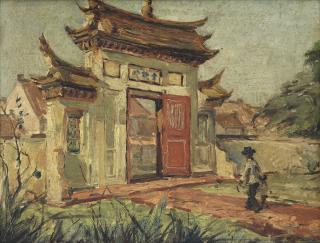 Siauw Tik Kwie - Gapura Semarang (A Gate In Semarang)