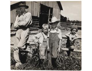 Sid Grossman - Mr. Parr and his boys, c. 1940