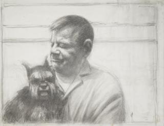 Sidney Goodman - Portrait of Howard