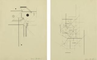 Sidney Gordin - A Pair Of Drawings