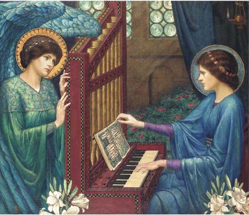 Sidney Harold Meteyard, R.B.S.A. - Saint Cecilia