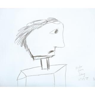 Sidney Nolan - Australian Kelly Head