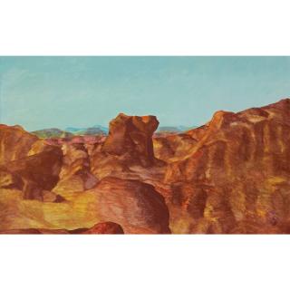 Sidney Nolan - Australian Pentecost Range