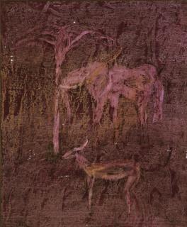 Sidney Nolan - Elephant and Eland