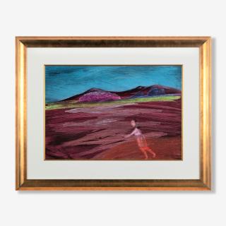 Sidney Nolan - Figure in Landscape, c.1966