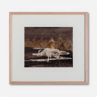 Sidney Nolan - Figure with Animal, 1967