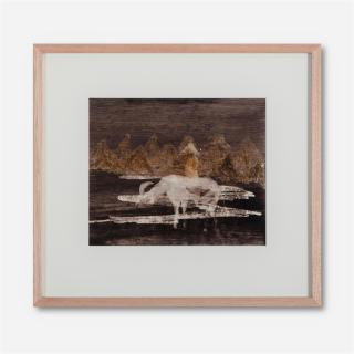 Sidney Nolan - Figure with Animal, 1967