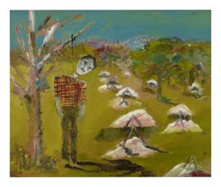 Sidney Nolan - Goldfields, 1945