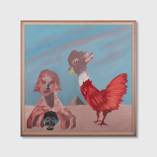 Sidney Nolan - Notes for Oedipus XIX, 1975