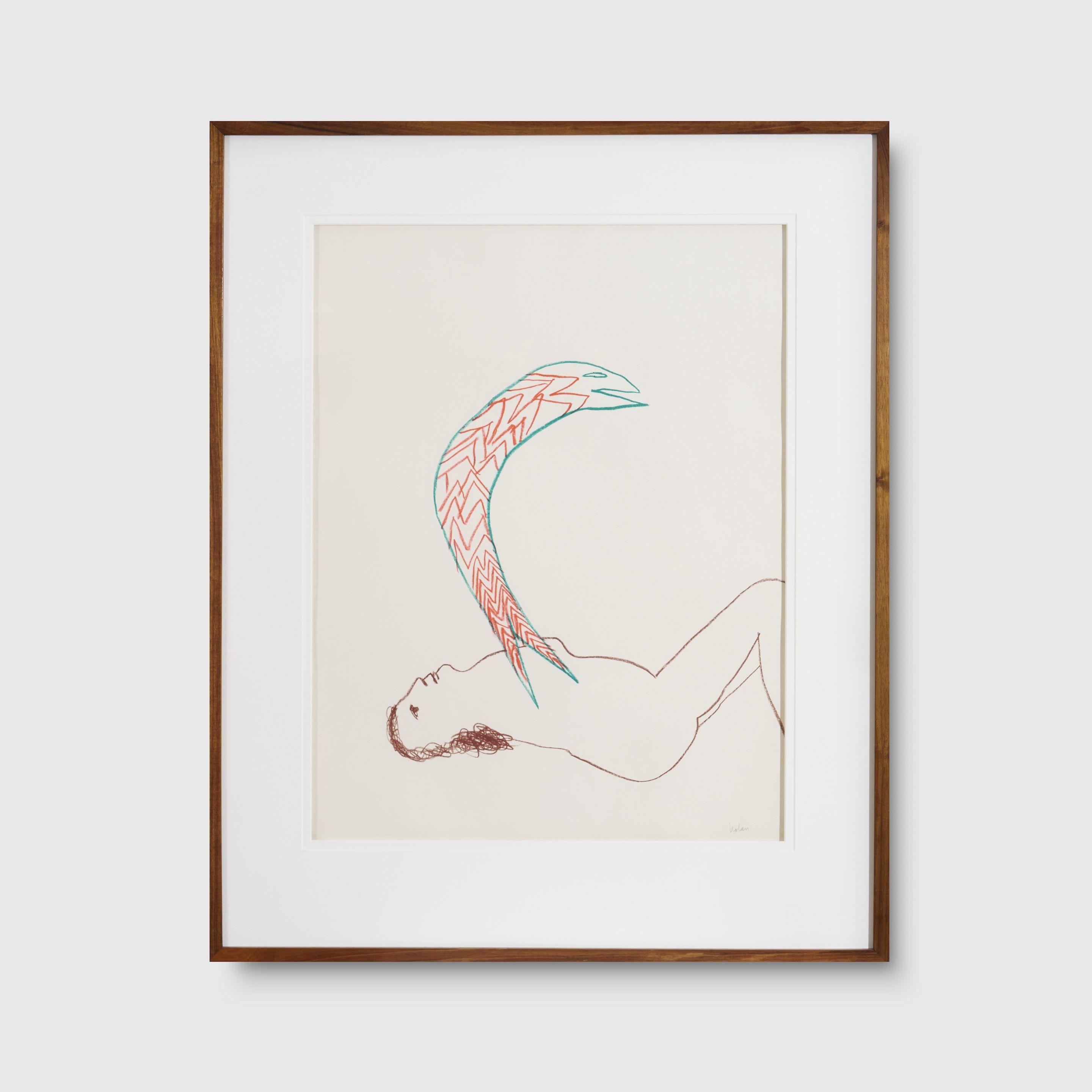 Sidney Nolan - Robert Lowell Poem XL, 1965