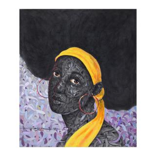 Sidney Osioh - Lady in yellow