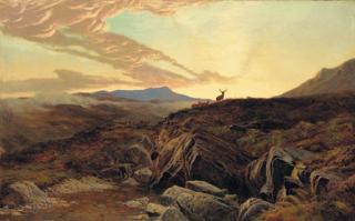 Sidney Richard Percy - Blackmount Deer Forest, Argyll