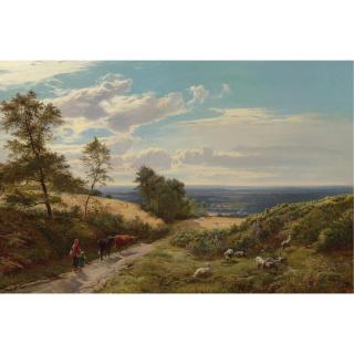 Sidney Richard Percy - British Cattle In The Vale