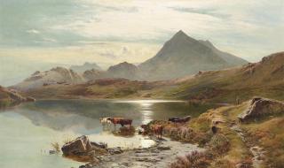 Sidney Richard Percy - Llyn y Cwm Flynnon, North Wales