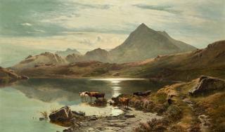 Sidney Richard Percy - Llyn Y Cwn Flynnon, North Wales