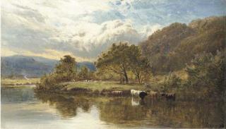 Sidney Richard Percy - On the Glaslyn, near Beddgelert, North Wales