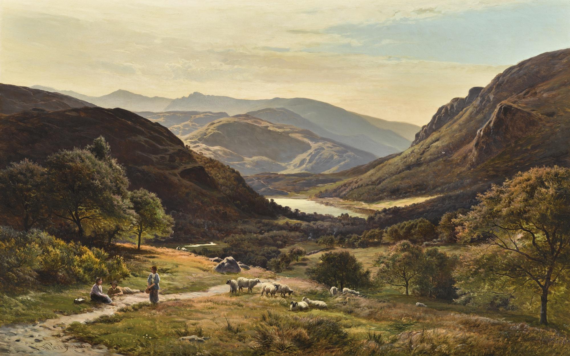 Sidney Richard Percy - Rydal Water, Westmorland