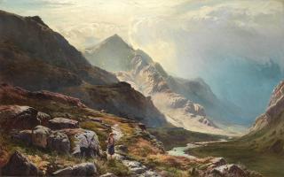 Sidney Richard Percy - The mountain pass