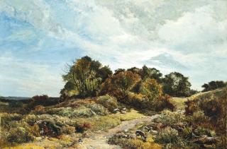 Sidney Richard Percy - The Path Across The Common