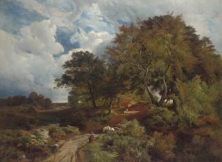 Sidney Richard Percy - The Road Across The Common