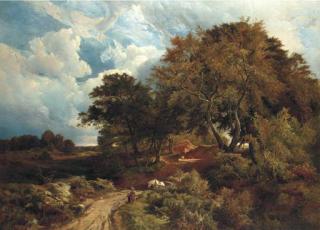 Sidney Richard Percy - The Road Across The Common