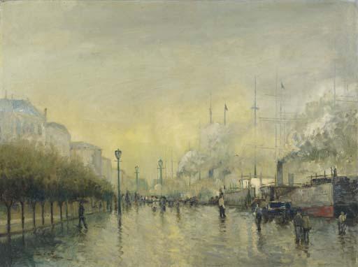 Siebe Johannes ten Cate - Sur le quai, le Havre