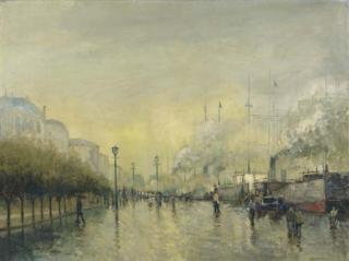 Siebe Johannes ten Cate - Sur le quai, le Havre