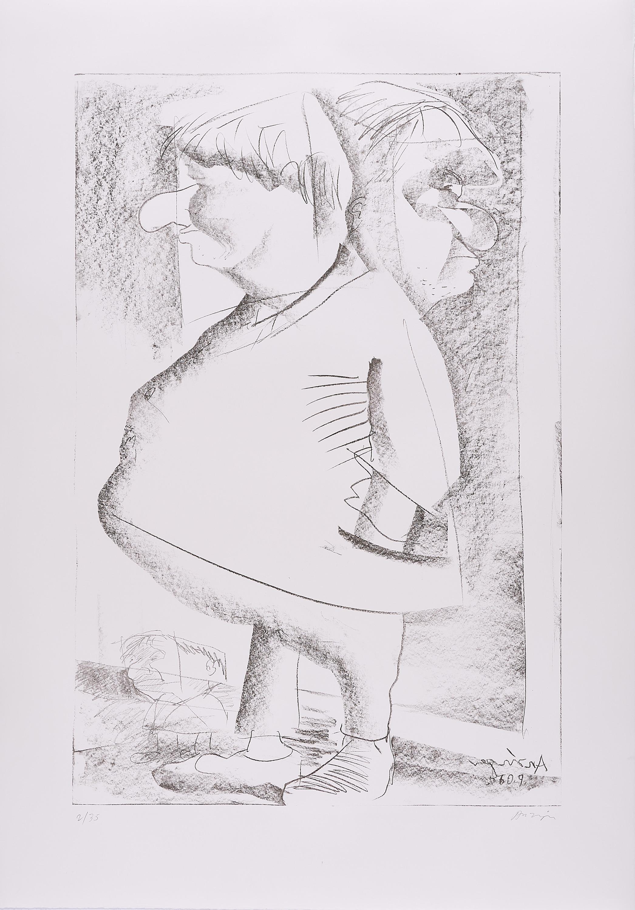 Siegfried Anzinger - Aus: Kunstakademie Düsseldorf.