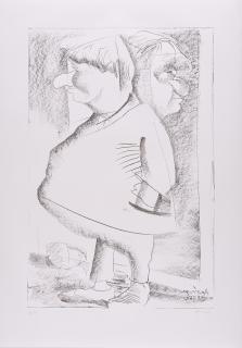 Siegfried Anzinger - Aus: Kunstakademie Düsseldorf.