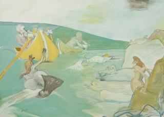 Siegfried Anzinger - LORELEY 1. 2012.