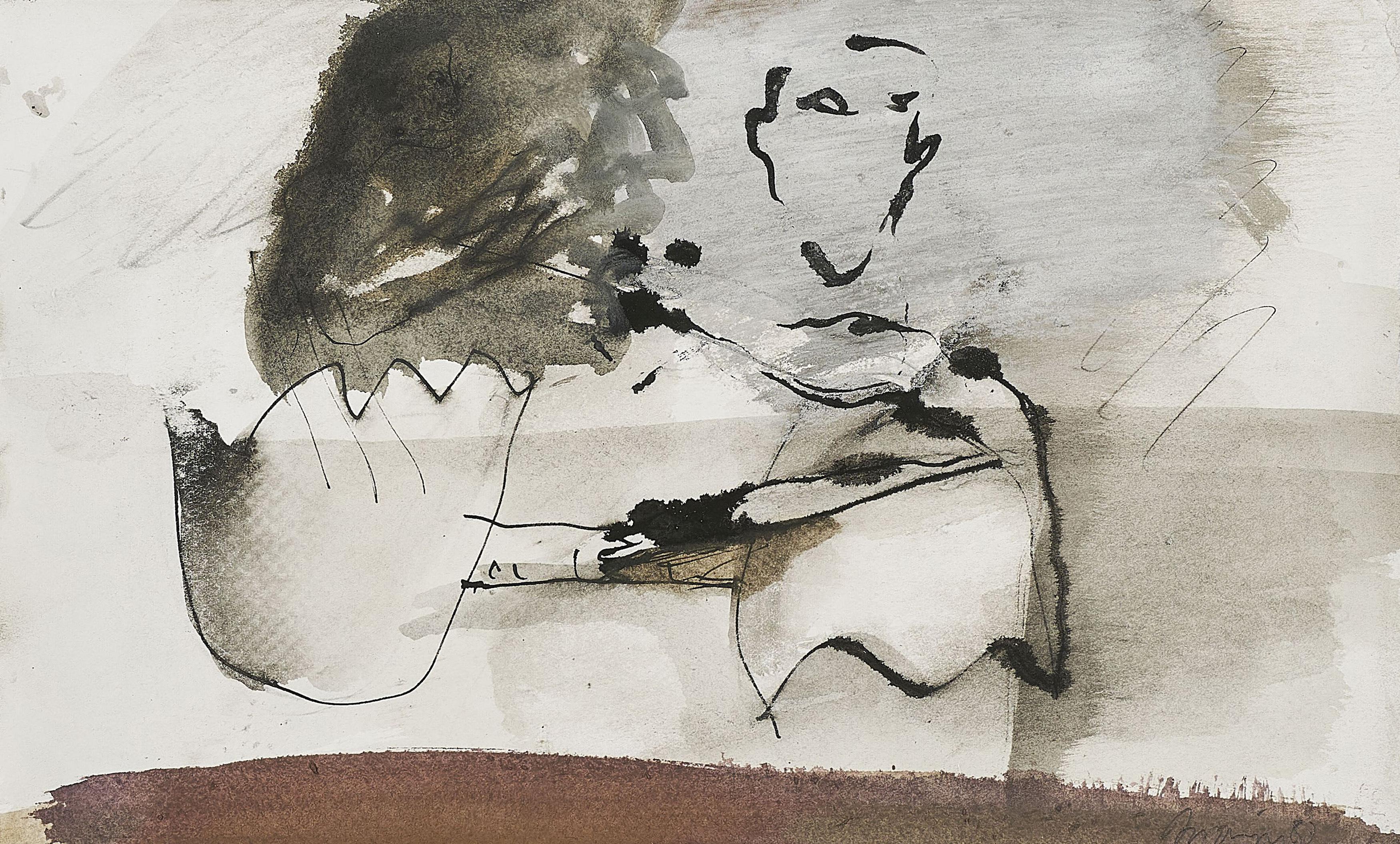 Siegfried Anzinger - Ohne Titel.