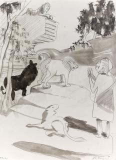 Siegfried Anzinger - ohne Titel