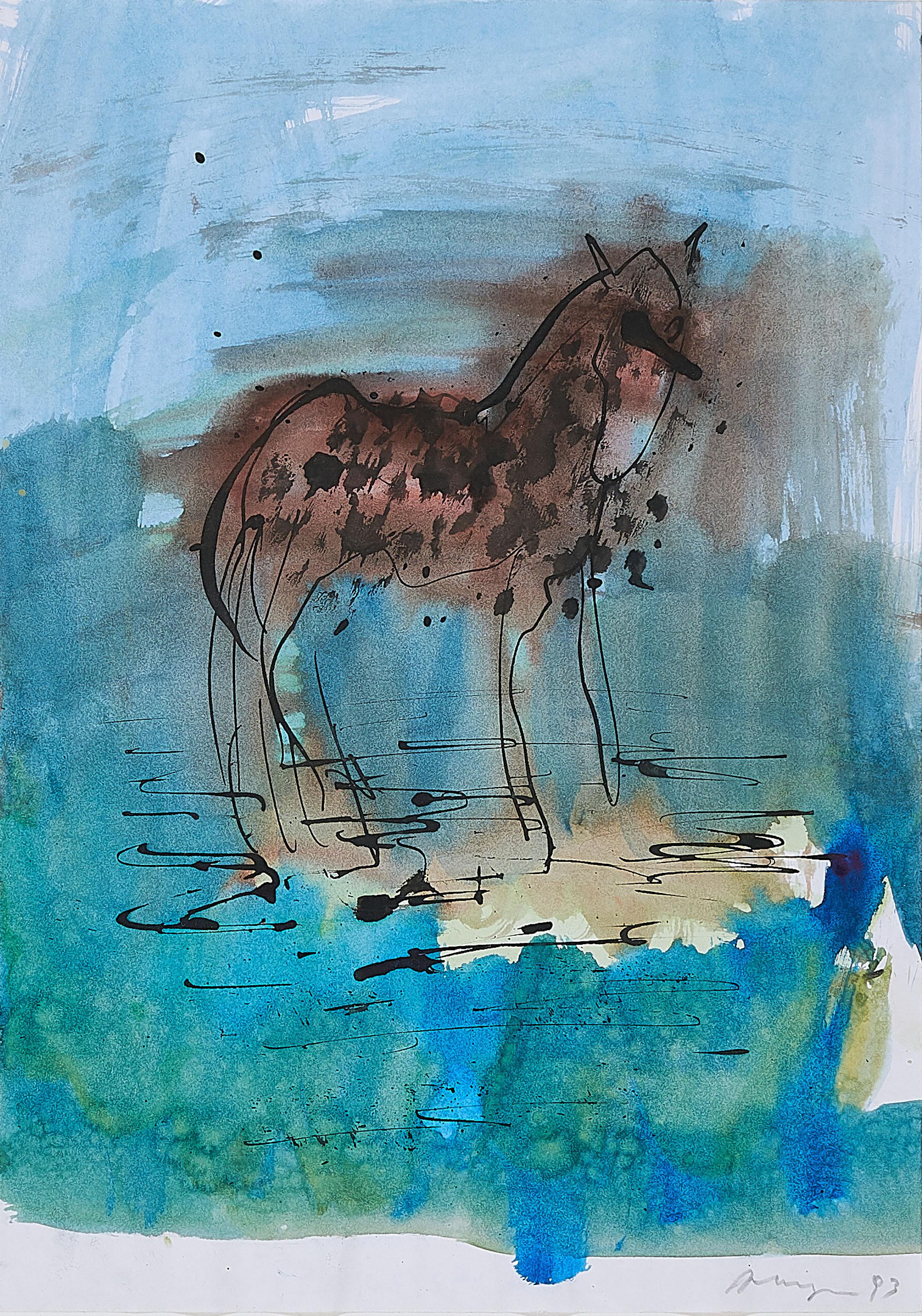 Siegfried Anzinger - Ohne Titel.