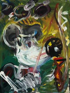 Siegfried Anzinger - Senza titolo