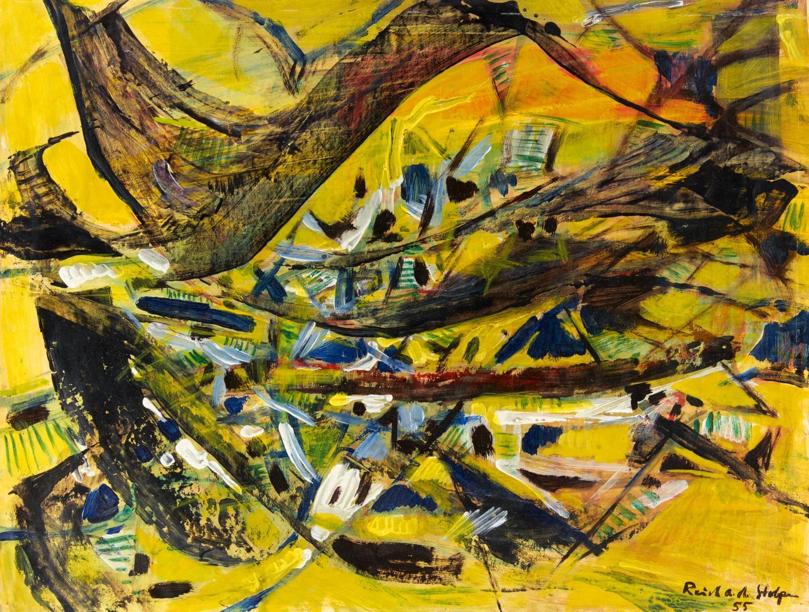 Siegfried Reich an der Stolpe - Ohne Titel (Komposition).