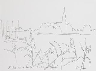 Siegward Sprotte - 4 Blätter: Müritz-See Motive