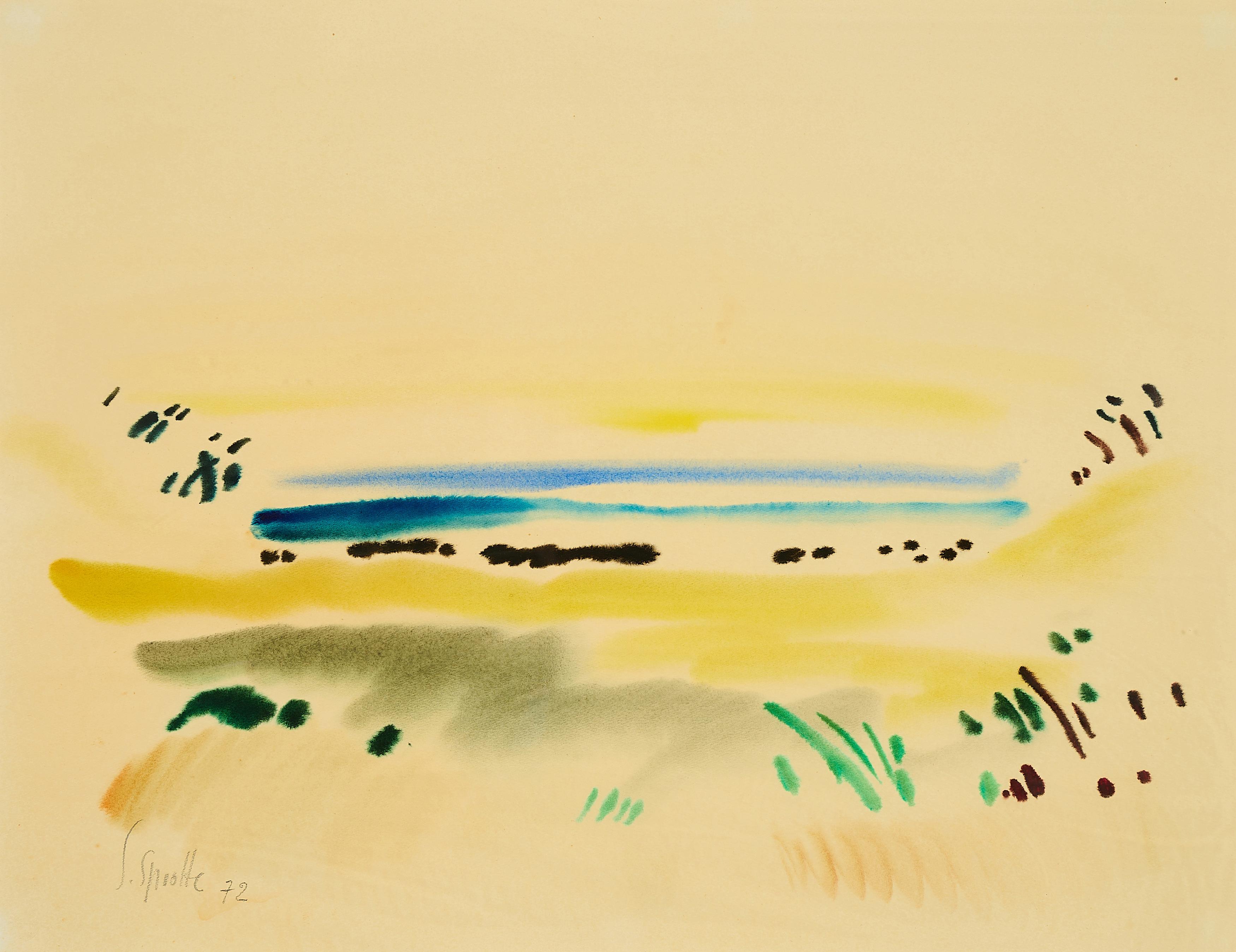 Siegward Sprotte - Dünenlandschaft.